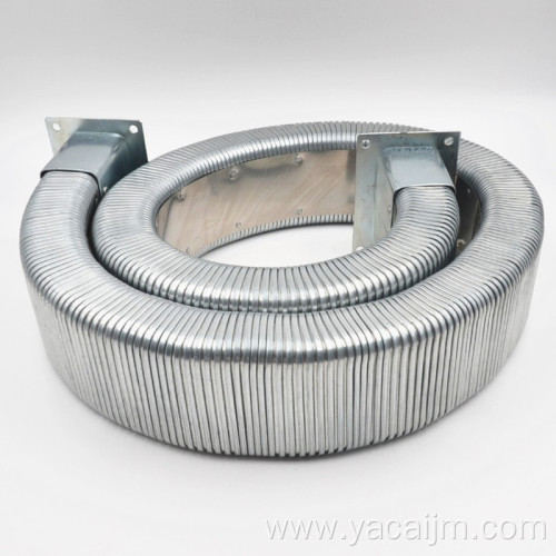 Enclosed Conduit Cable and Hose Carrier for Machine Tools Robots